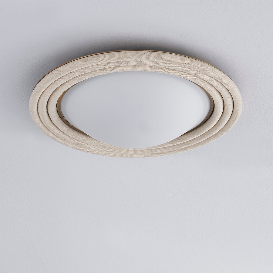 Troy Lighting ZION Flush Mount — C8916-PBR