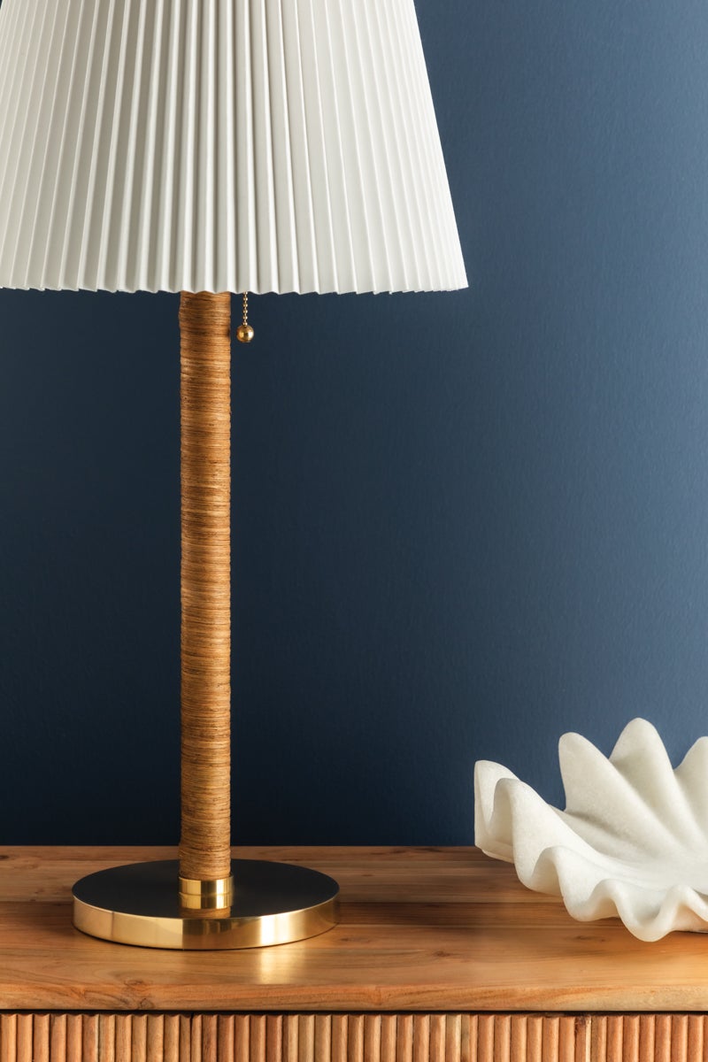 Hudson Valley Lighting Dorset Table Lamp — Aged Brass