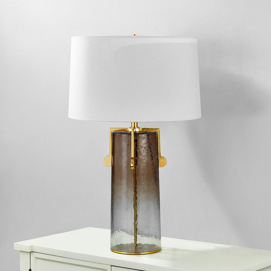 Hudson Valley Lighting WILDWOOD TABLE LAMP — Aged Brass