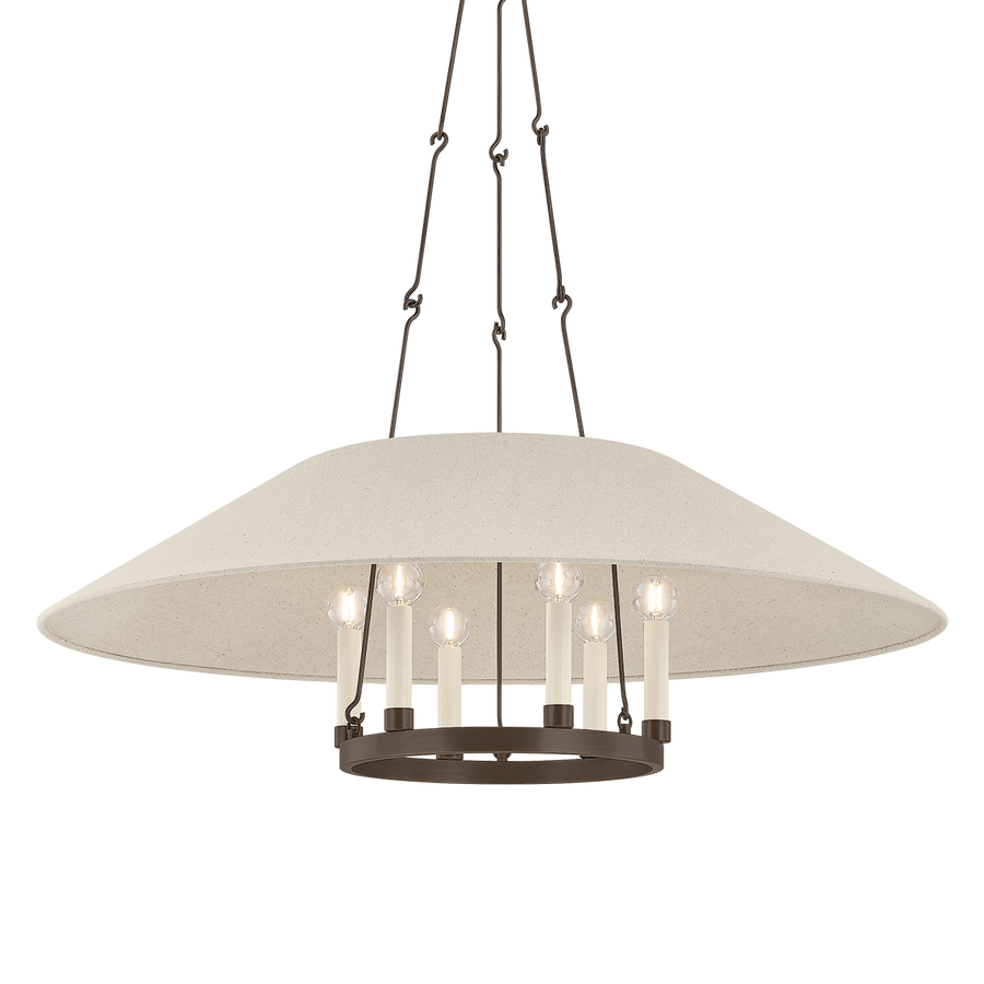 Troy Lighting Archive Chandelier — F1638-BRZ