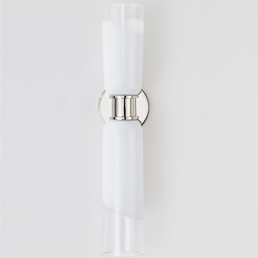 Hudson Valley Lighting WASSON Wall Sconce — Polished Nickel