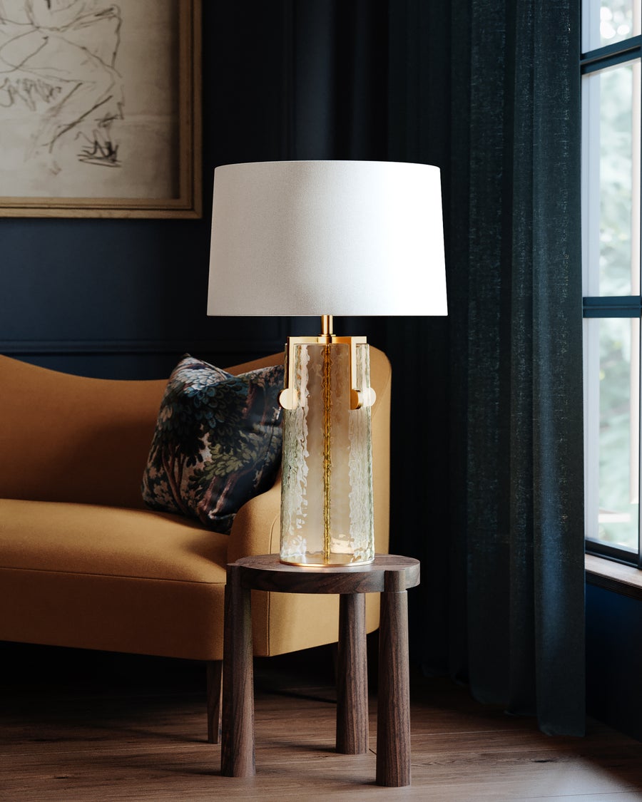 Hudson Valley Lighting WILDWOOD TABLE LAMP — Aged Brass