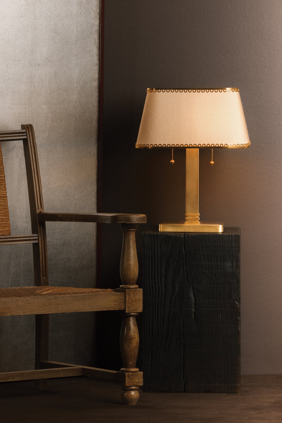 Hudson Valley Lighting Claude Table Lamp — Aged Brass