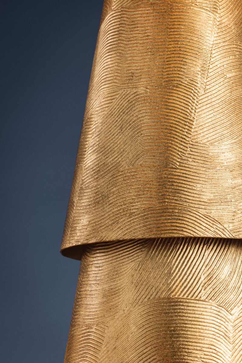 Hudson Valley Lighting FOXTON Table Lamp — Vintage Gold Leaf