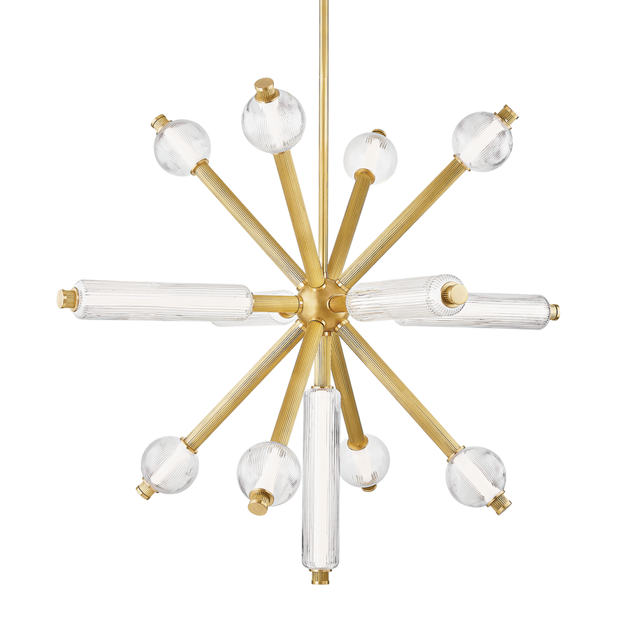 Corbett Lighting ATOM Chandelier — 452-50-VB