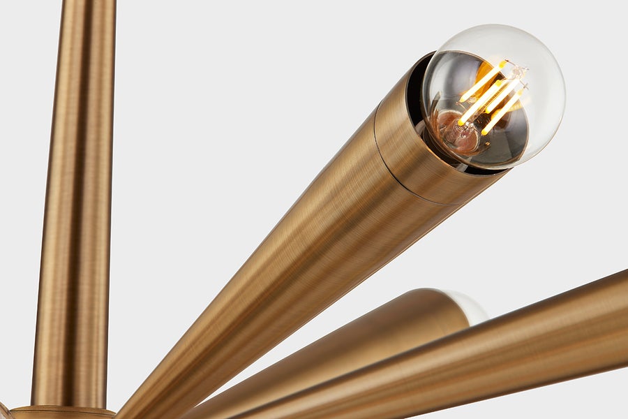 Troy Lighting KEANU Chandelier — F1030-PBR