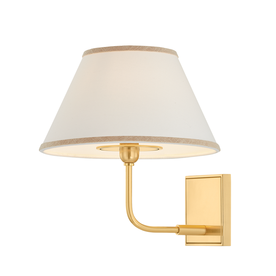 Hudson Valley Lighting DURLAND Wall Sconce — Aged Brass