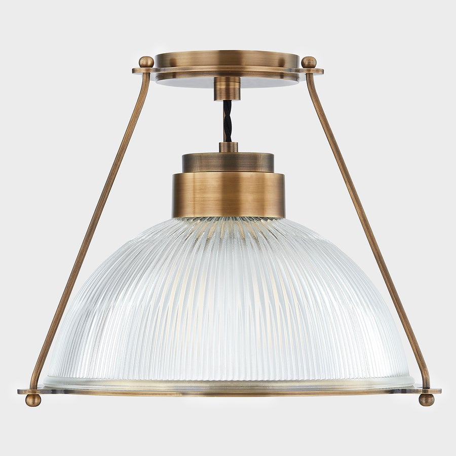 Troy Lighting GLINT Semi Flush — C2115-PBR