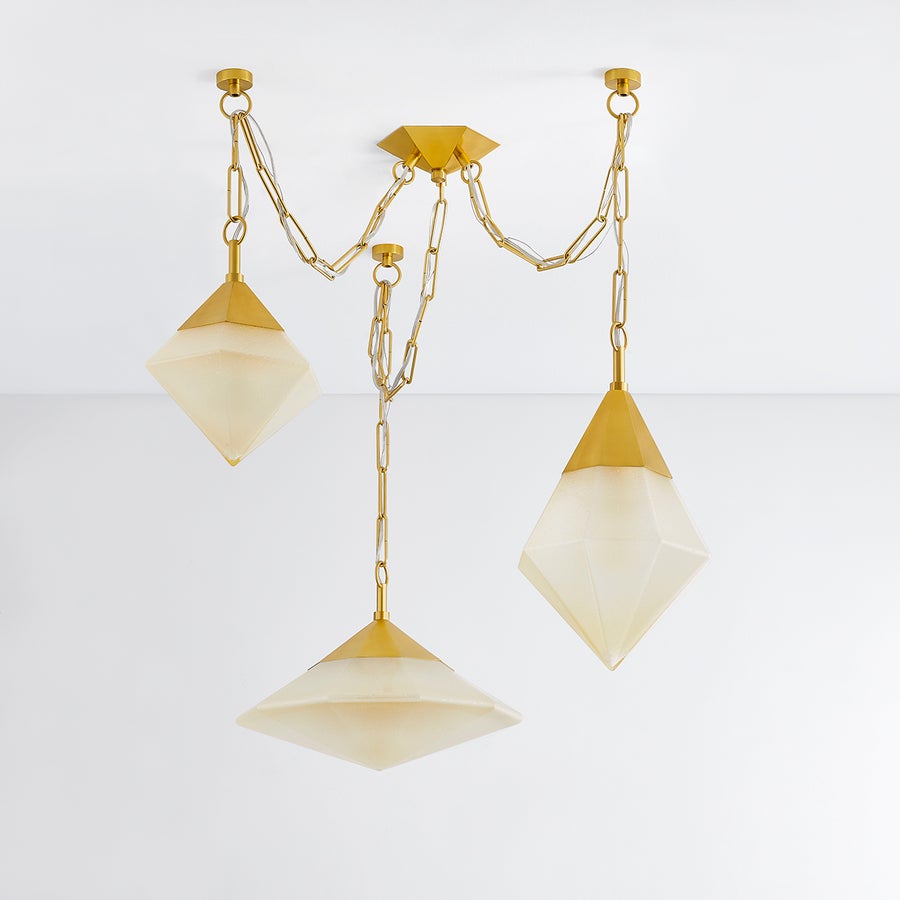Corbett Lighting ANGELIQUE Chandelier — 383-58-VPB