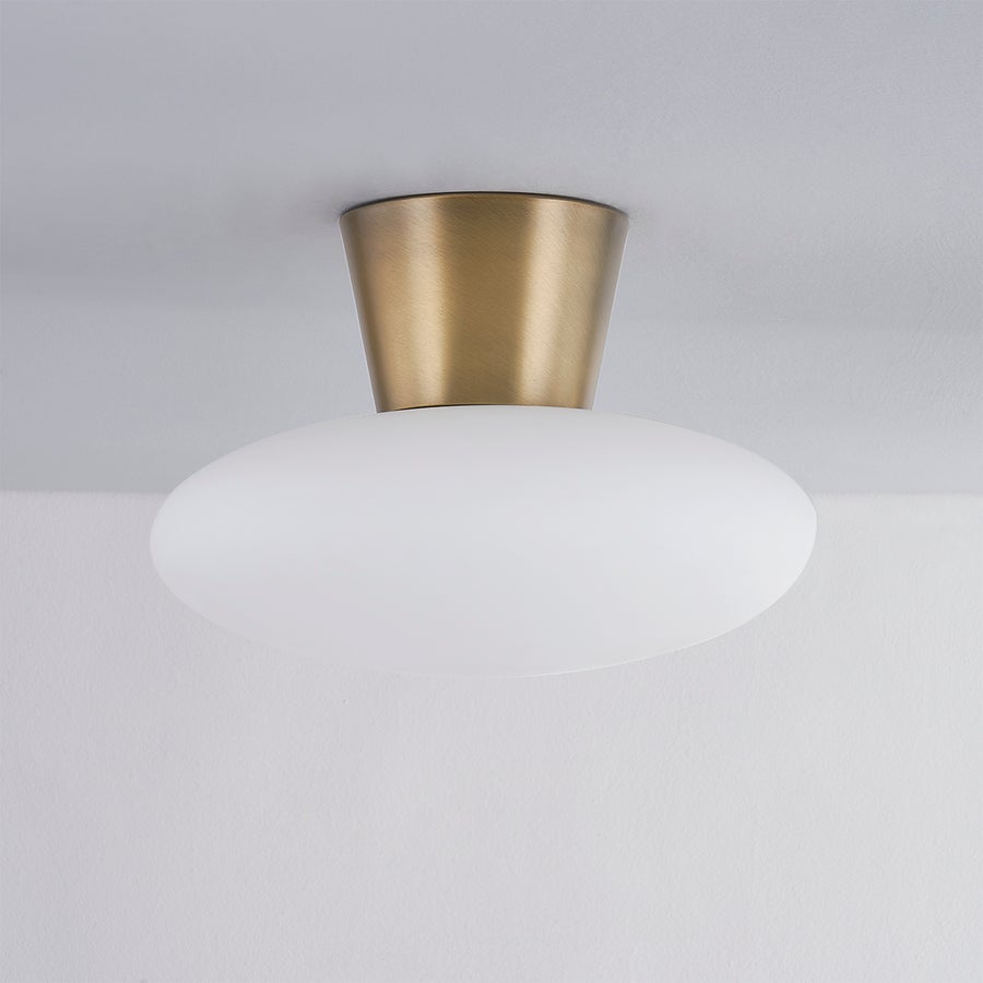 Troy Lighting BRODY Flush Mount — C5415-PBR