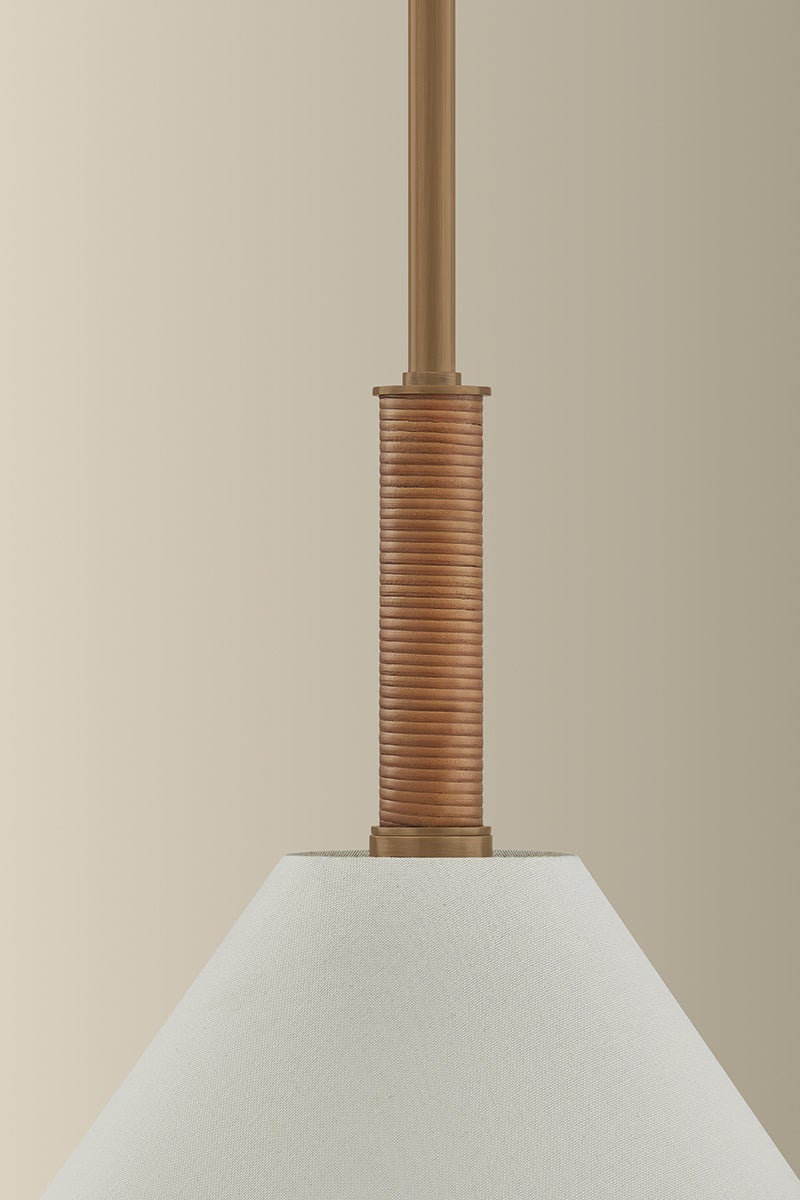 Troy Lighting Stoney Pendant — F2524-PBR