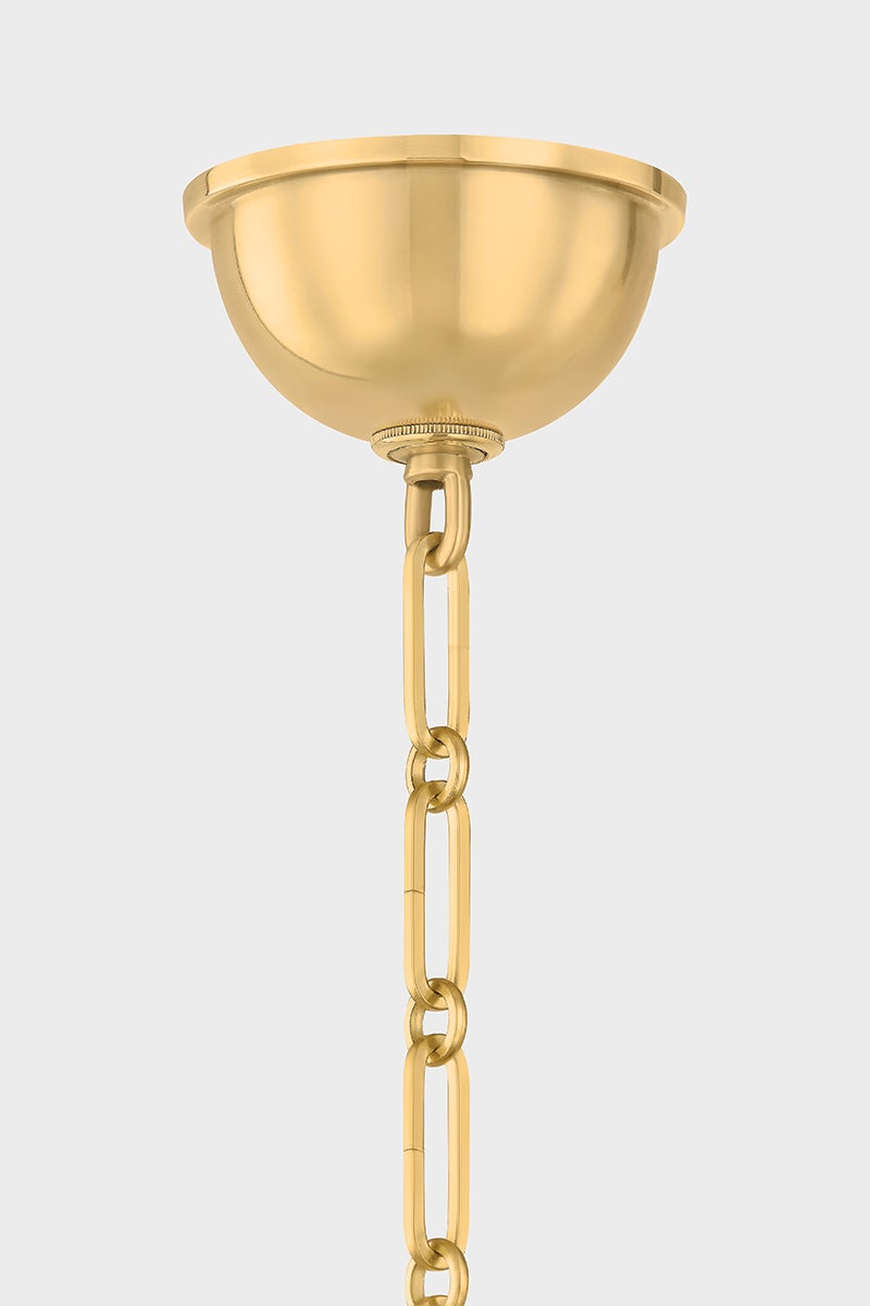 Hudson Valley Lighting Kensington Pendant — Aged Brass