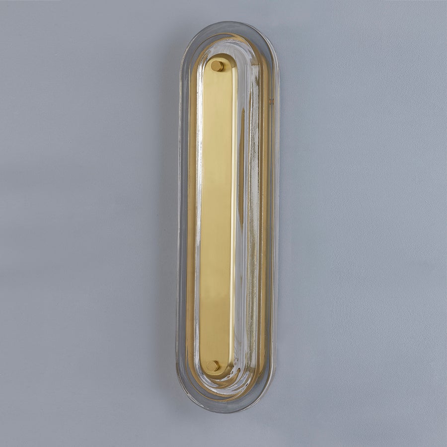Hudson Valley Lighting Litton Wall Sconce — Aged Brass