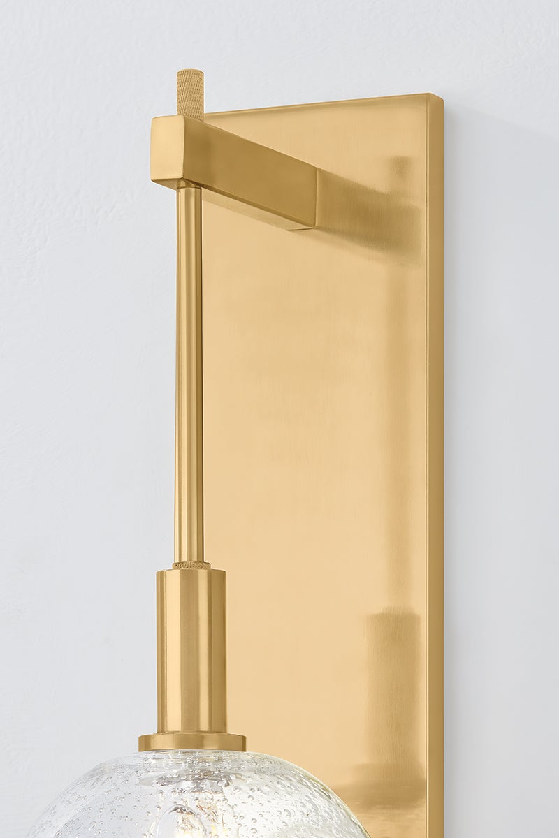 Hudson Valley Lighting ONTEORA Wall Sconce — Aged Brass
