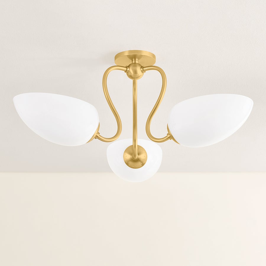 Mitzi Reva Semi Flush — H1064603-AGB