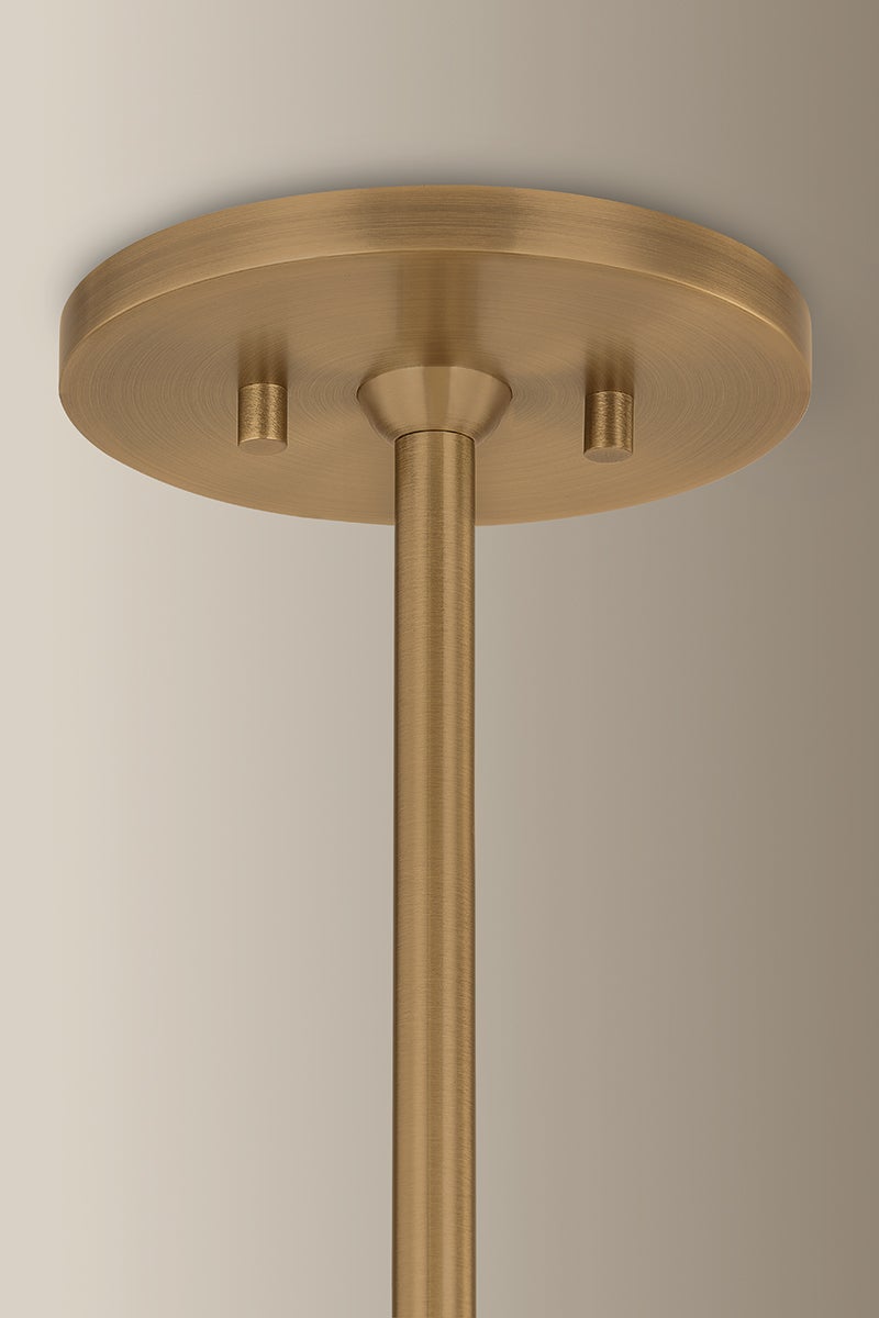 Troy Lighting Gustavo Pendant — F2628-PBR/OW