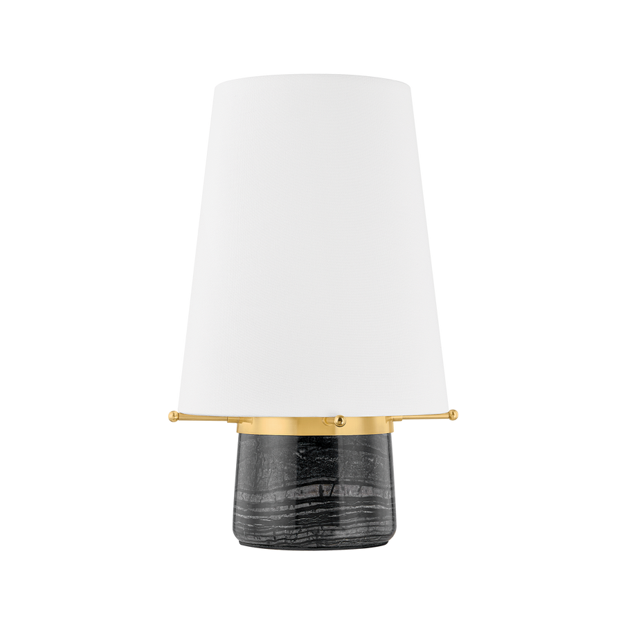 Hudson Valley Lighting CENTRAL VALLEY Rechargeable Table Lamp — Aged Brass