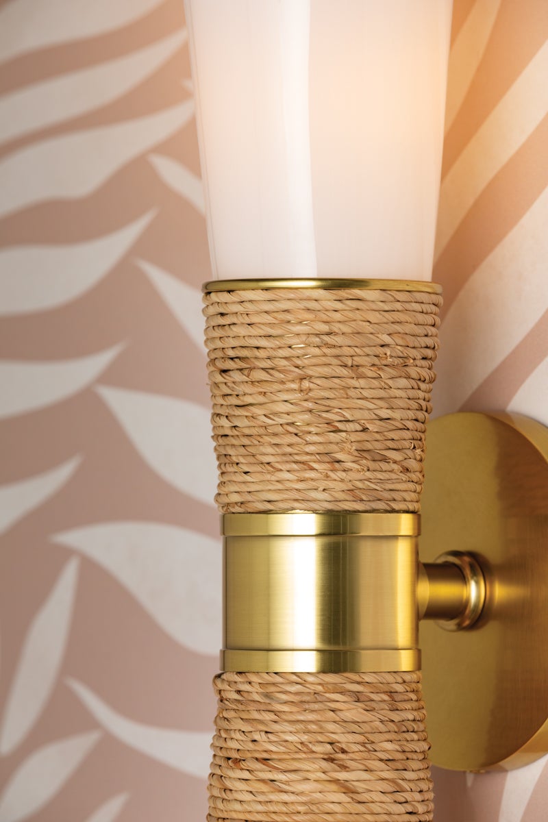 Mitzi Mica Wall Sconce — H709102-AGB