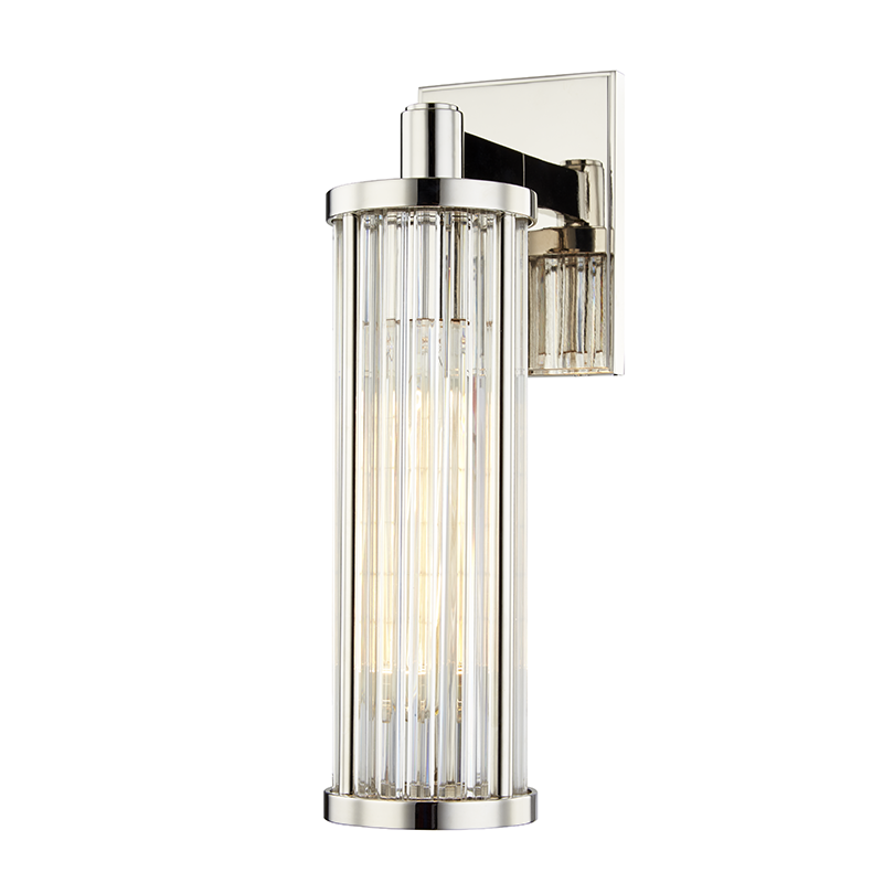 Hudson Valley Lighting Marley Wall Sconce — Polished Nickel