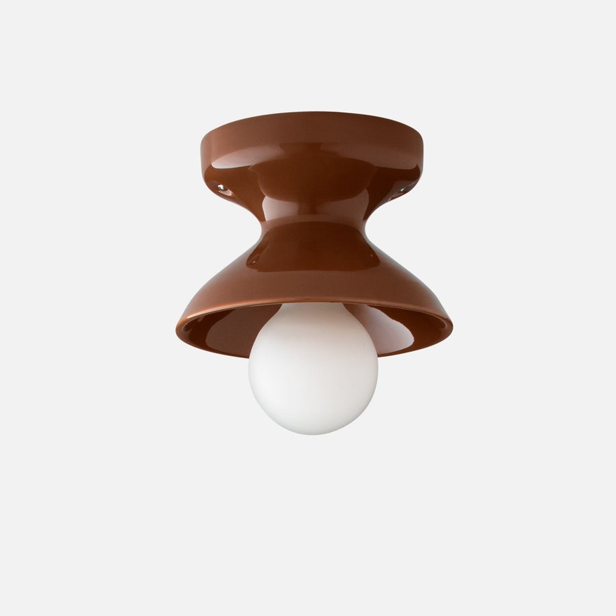 Schoolhouse Alabax Medium Flush Mount — SH125661-AU