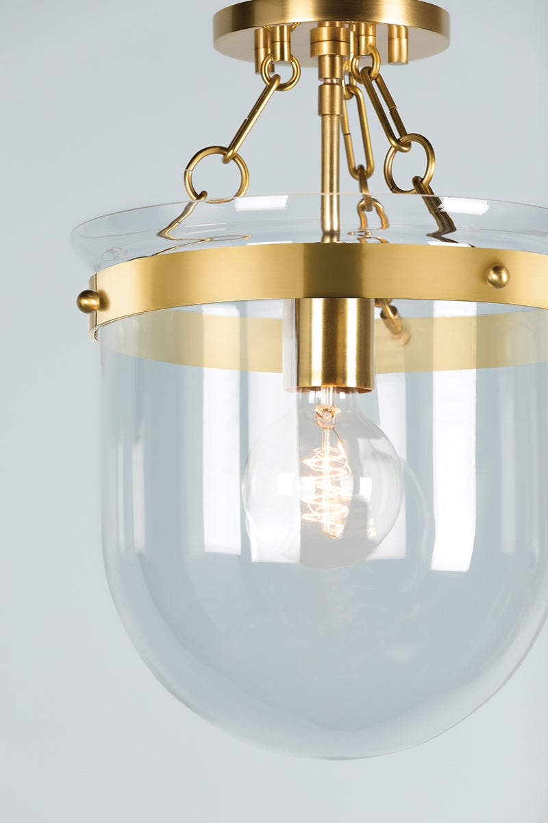 Mitzi Dunbar Semi Flush — H763601-AGB