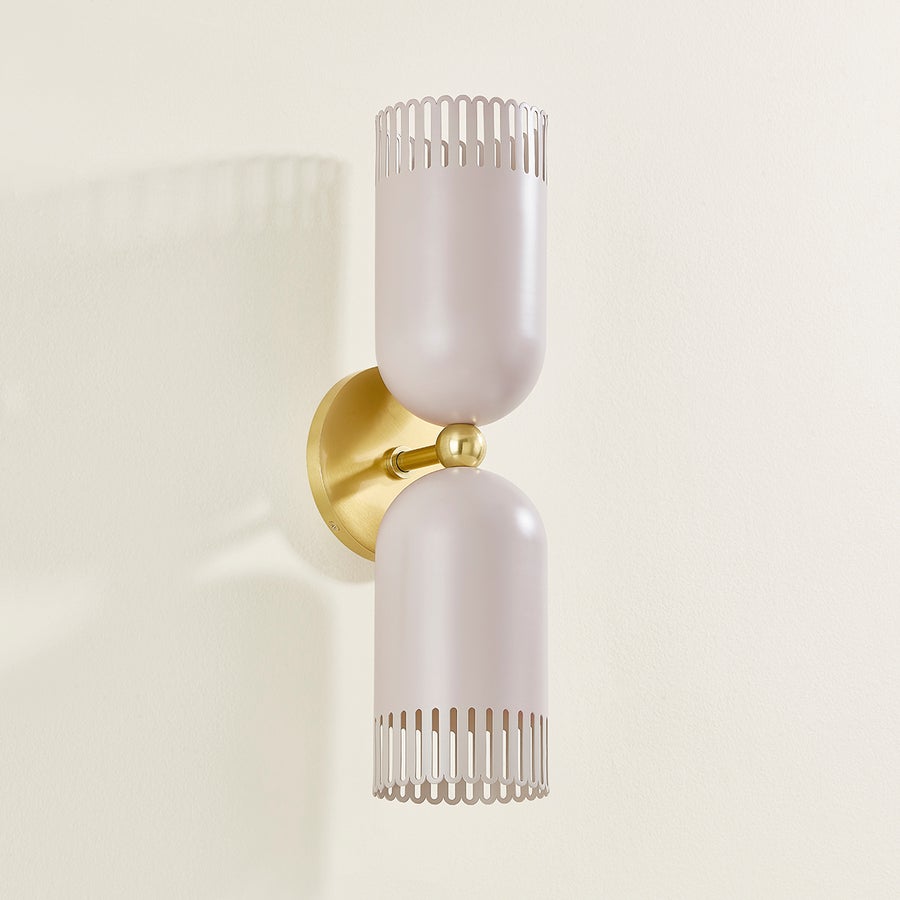 Mitzi Liba Wall Sconce — H884102-AGB/SPG