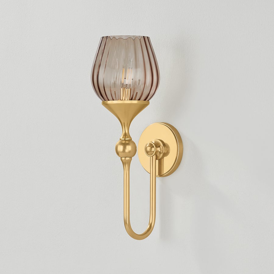Hudson Valley Lighting CHATTON Wall Sconce — Aged Brass