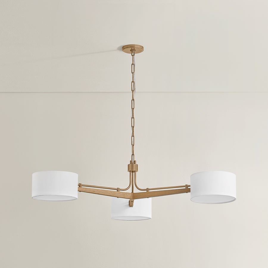 Troy Lighting MAILO CHANDELIER — F5650-PBR