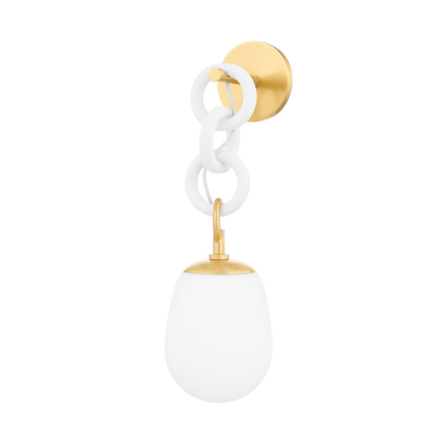 Mitzi Marina Wall Sconce — H690101-AGB/TWH