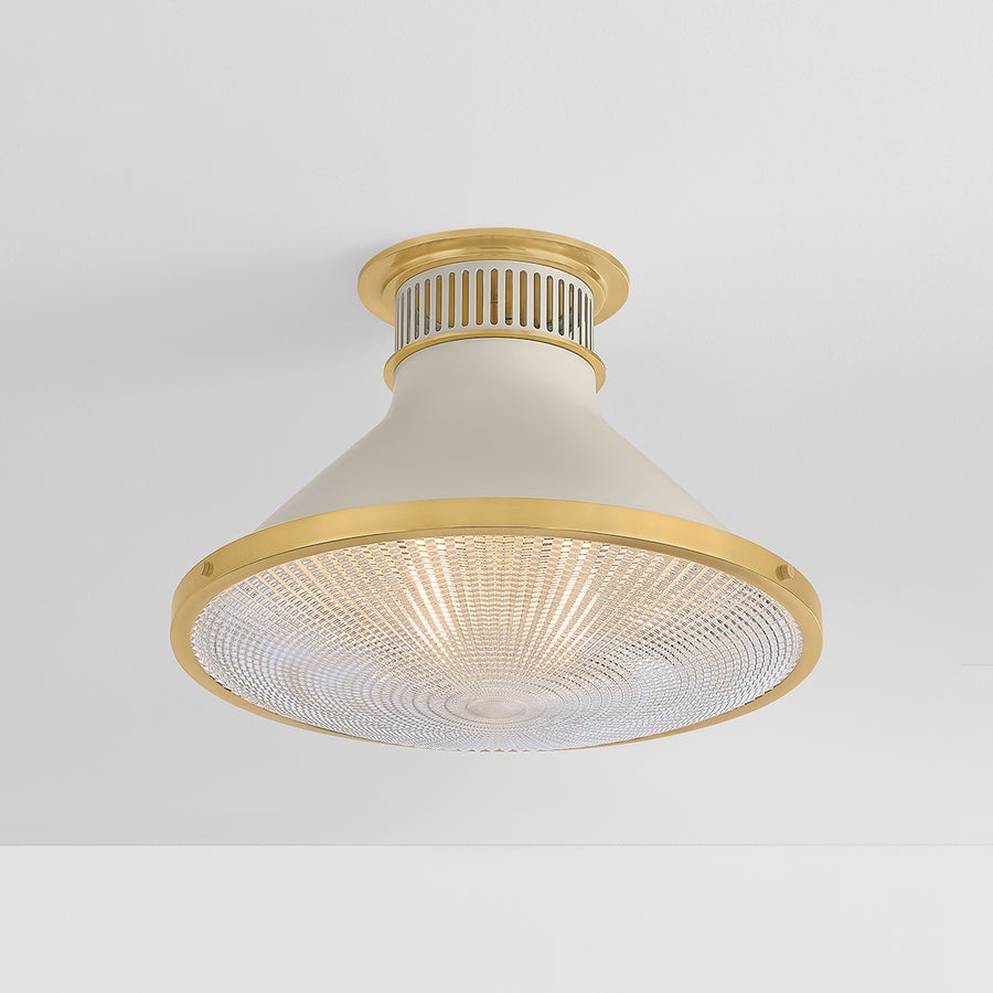 Hudson Valley Lighting Highclere Flush Mount — MDS2403-AGB/OW
