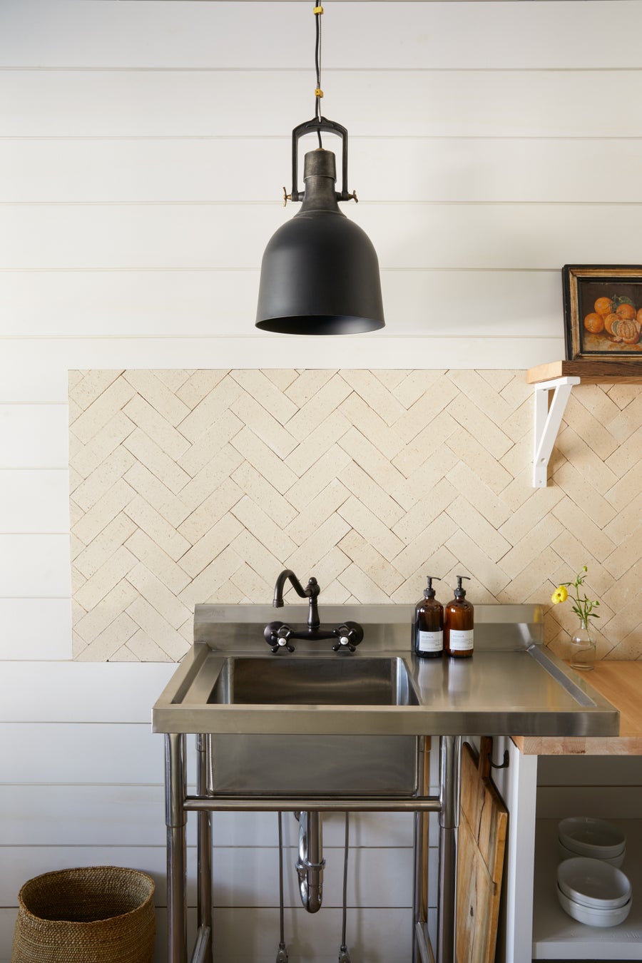 Troy Lighting Hangar 31 Pendant — F3545-SBK/APW/PBR