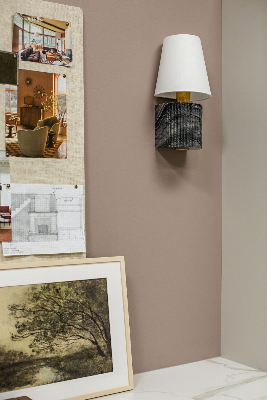 Corbett Lighting Aden Wall Sconce — 426-16-VB/BM