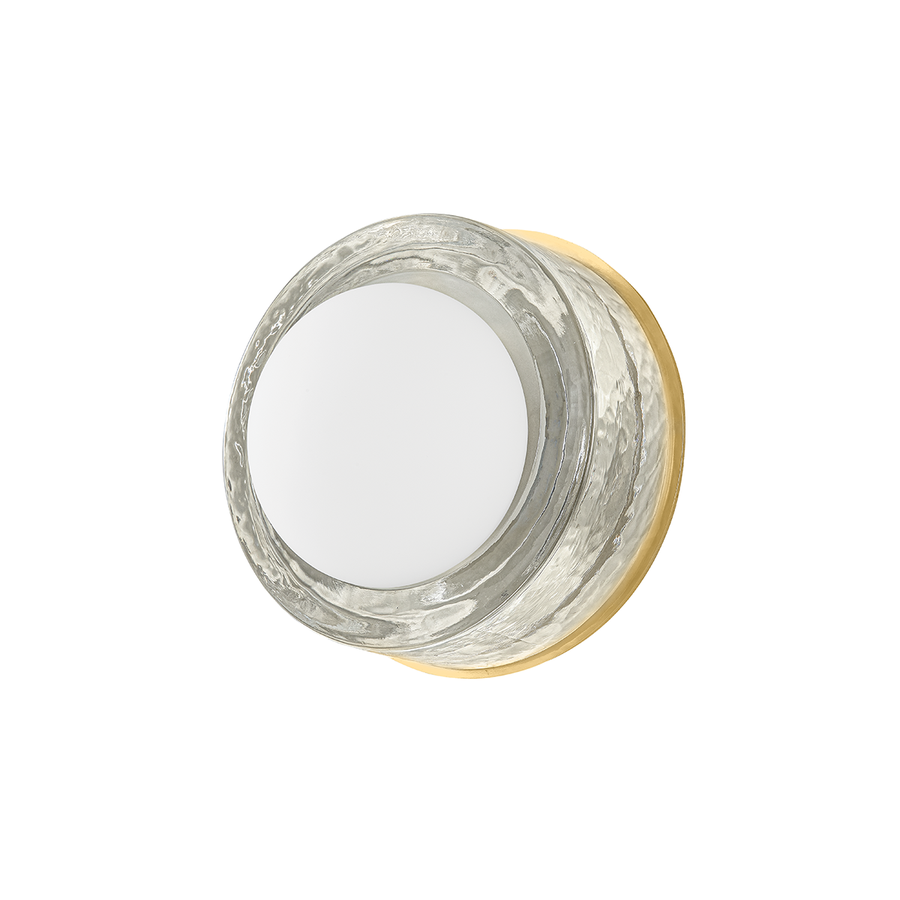 Hudson Valley Lighting Mackay Wall Sconce — Aged Brass
