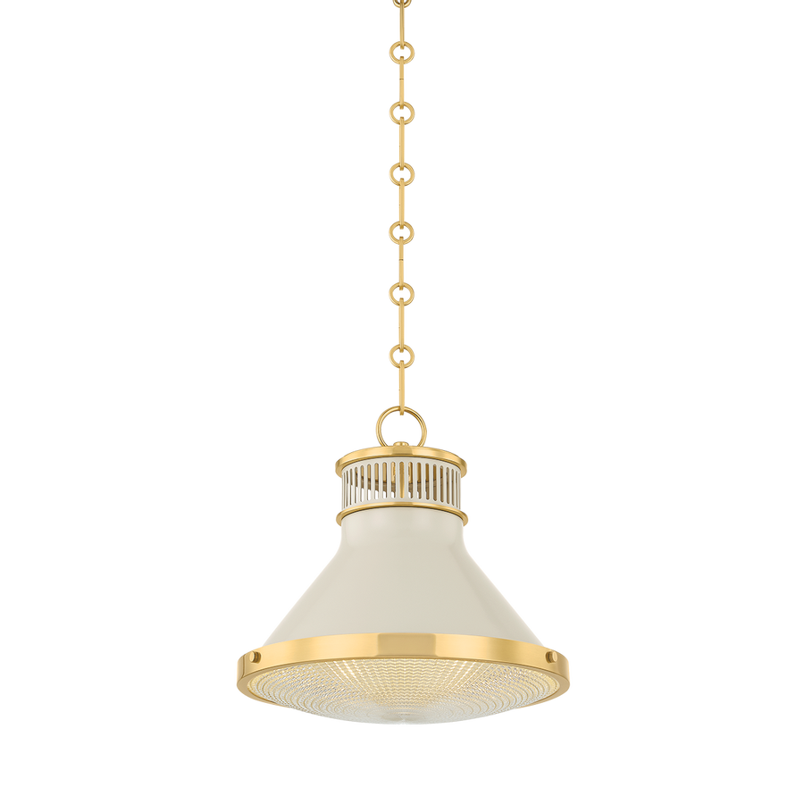 Hudson Valley Lighting Highclere Pendant — MDS2404-AGB/OW