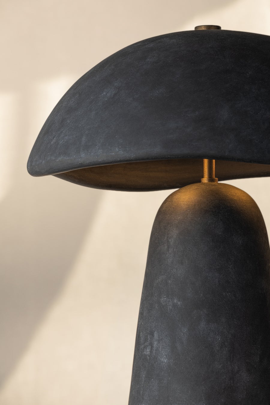 Troy Lighting Soloma Table Lamp — PTL1222-PBR/CAA