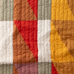 Modern Rooftops Quilt in Multicolor thumbnail 2