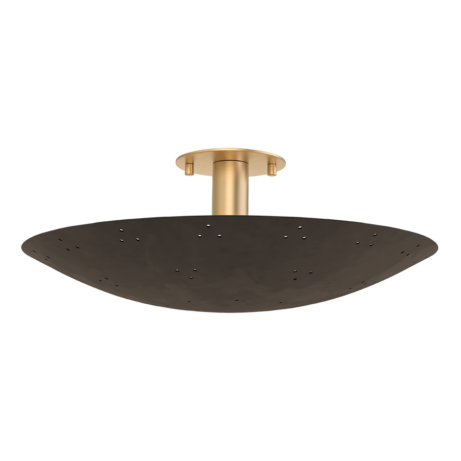Hudson Valley Lighting BERN Flush Mount — 8718-VB/BRZ