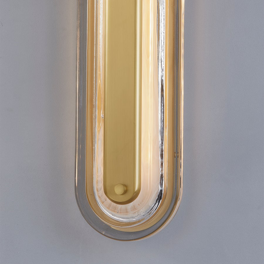 Hudson Valley Lighting Litton Wall Sconce — Aged Brass