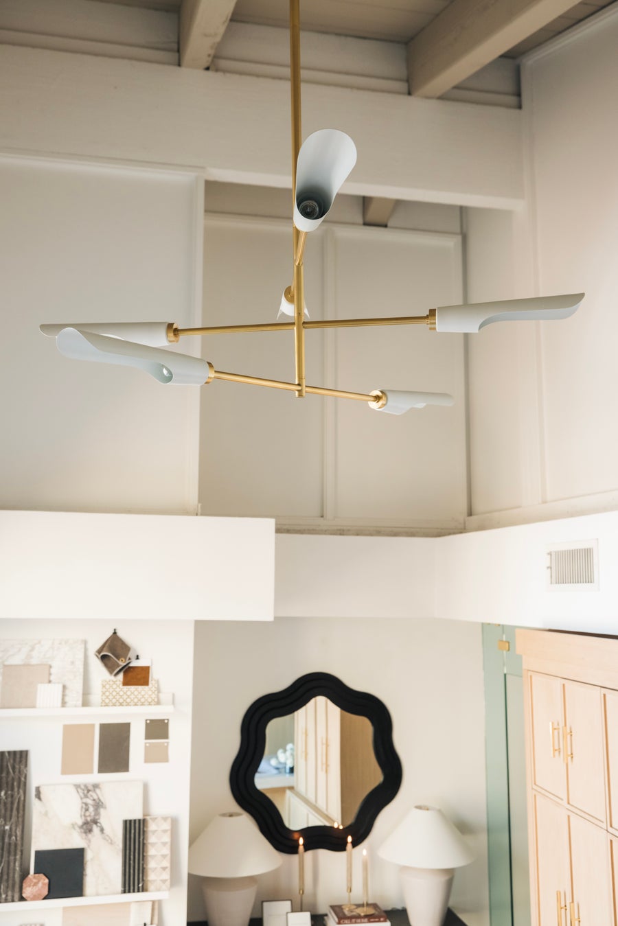 Mitzi Harperrose Chandelier — H828806-AGB/SWH