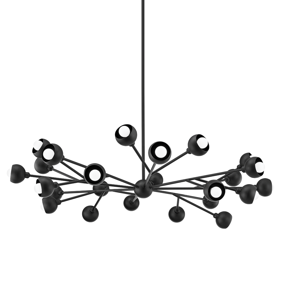 Troy Lighting Colt Chandelier — F7424-SBK