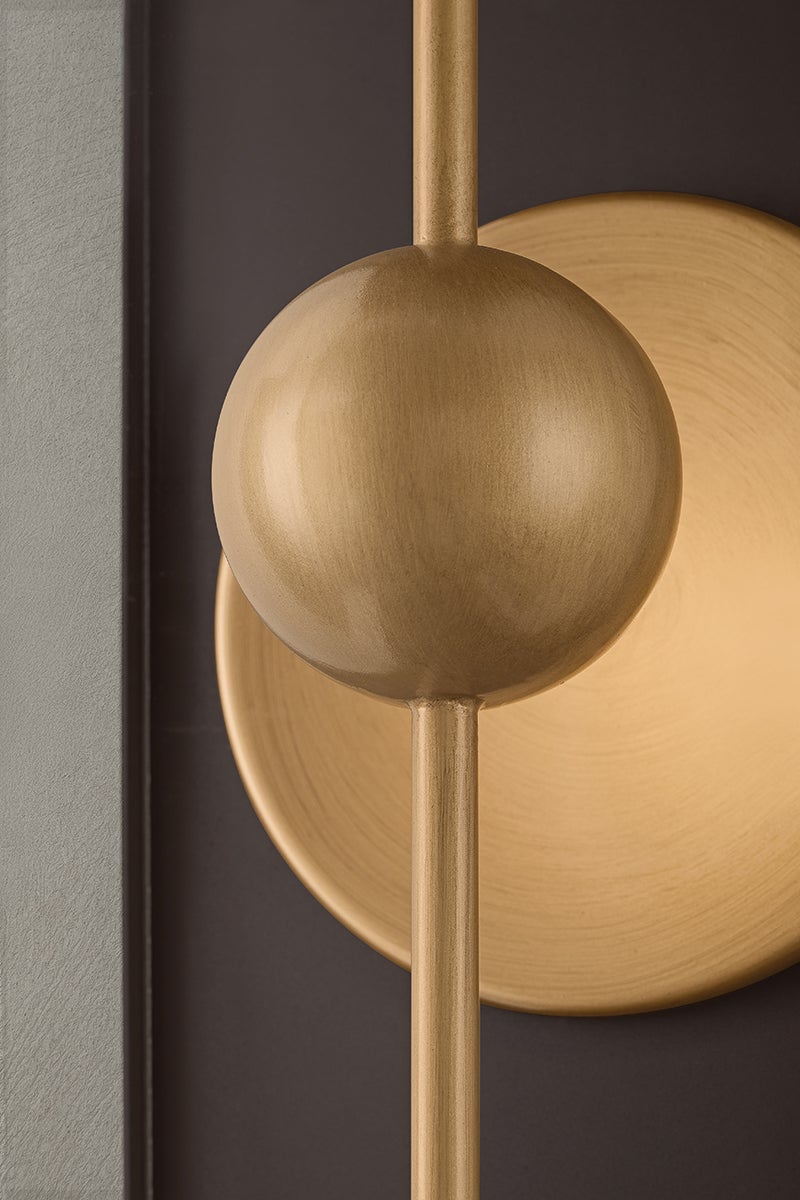 Troy Lighting Garvey Wall Sconce — B4934-TBZ/PBR