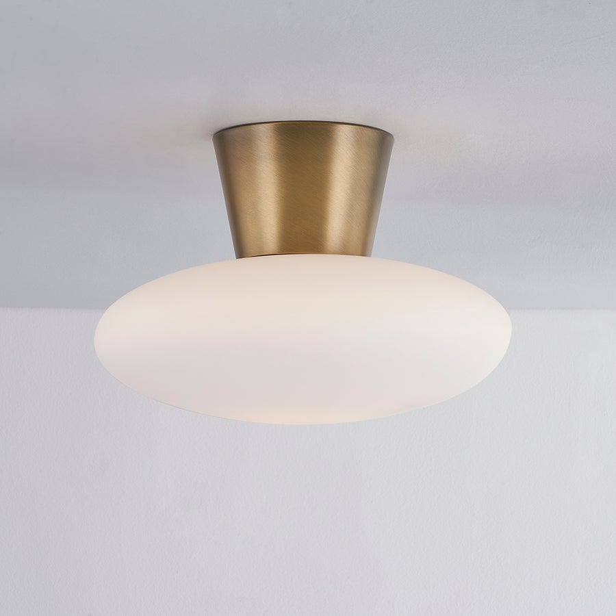 Troy Lighting BRODY Flush Mount — C5415-PBR