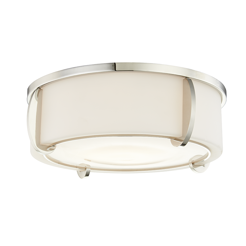 Hudson Valley Lighting Talon Flush Mount — Polished Nickel
