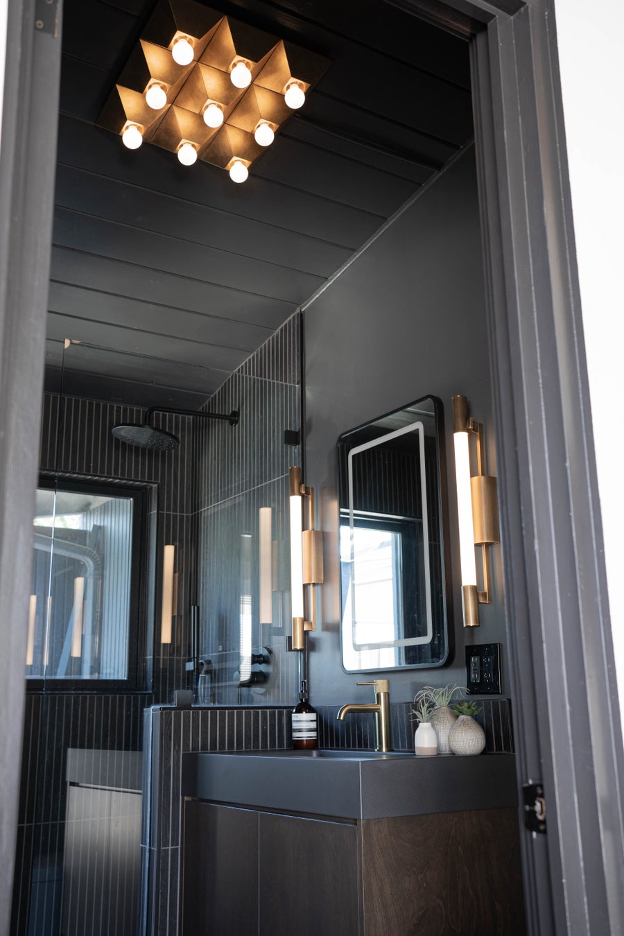 Troy Lighting MERCED Wall Sconce — B7124-PBR