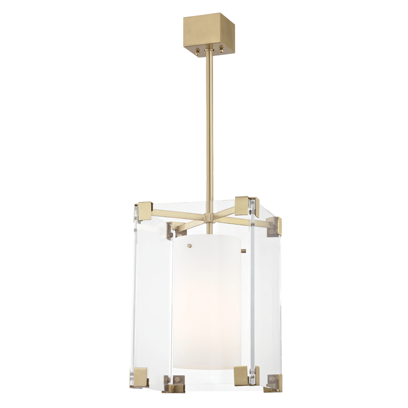 Hudson Valley Lighting Achilles Pendant — Aged Brass