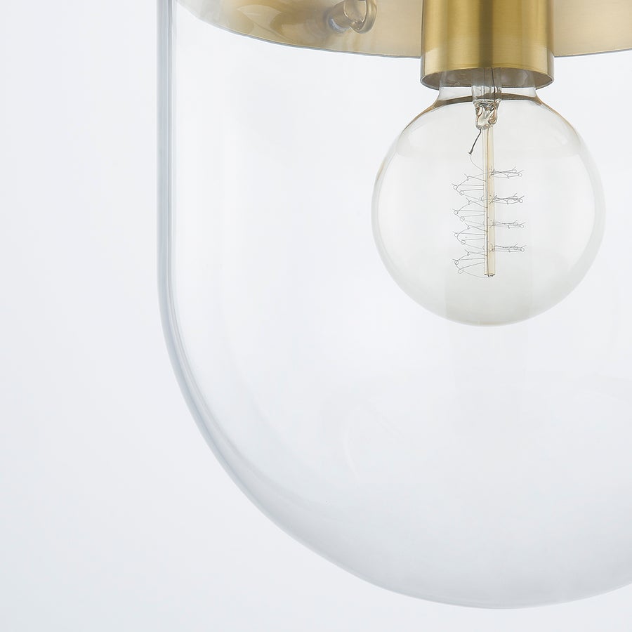 Mitzi Dunbar Semi Flush — H763601-AGB