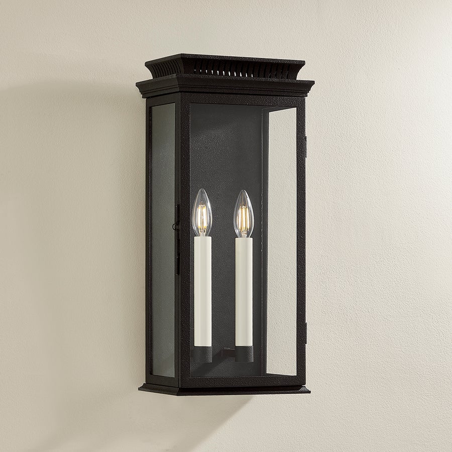 Troy Lighting Louie Exterior Wall Sconce — B2520-FOR