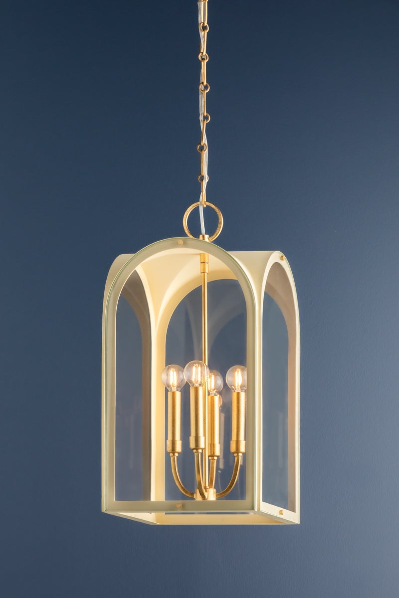 Hudson Valley Lighting LINCROFT Lantern — 6613-VGL/SSD