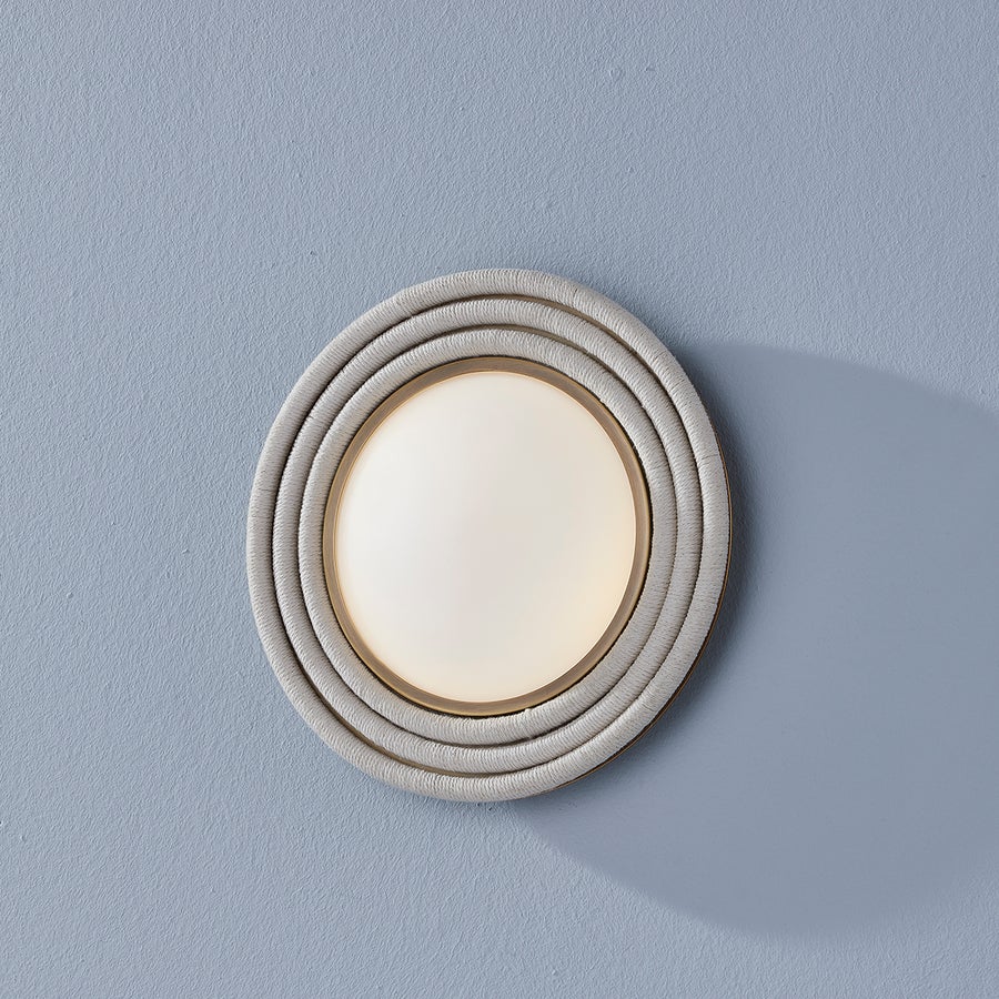 Troy Lighting ZION Flush Mount — C8916-PBR