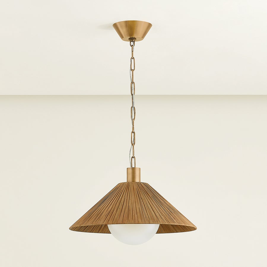 Troy Lighting WOODSIDE Pendant — F1422-PBR